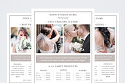 Photography Pricing Guide Template, a Flyer Template by NM-Design-Studio (Thumbnail 2 of 4)