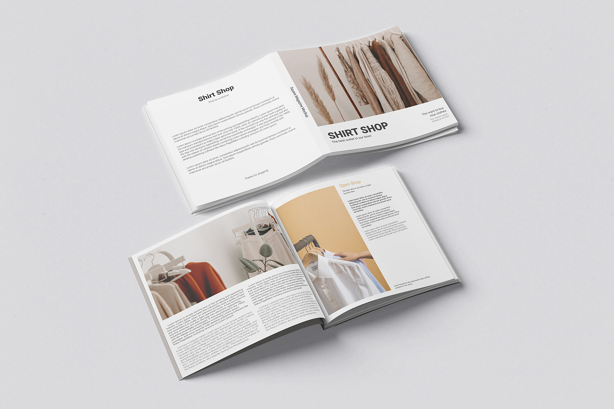 Square Magazine Mockup, a Books & Magazine Mockup by scribrostudio (Photo 4 of 9)