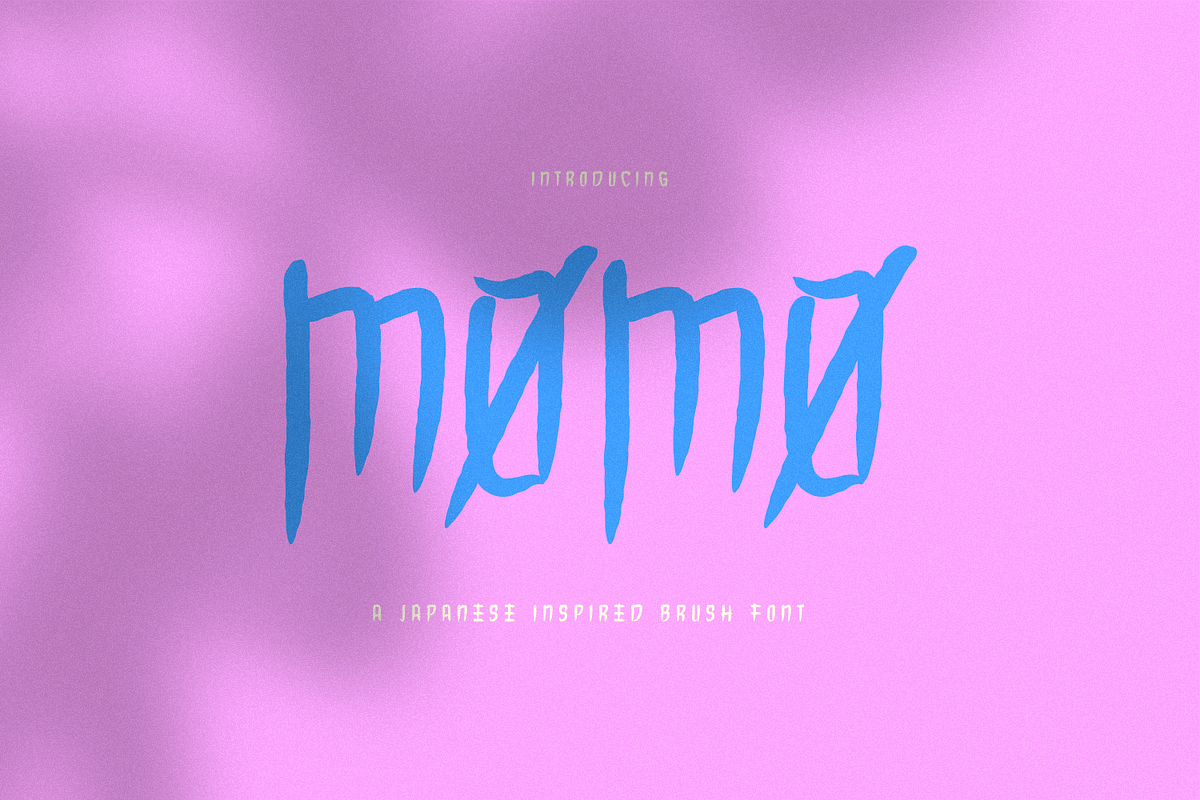 Momo, a Sans Serif Font by FactoryType Studio (Photo 1 of 11)
