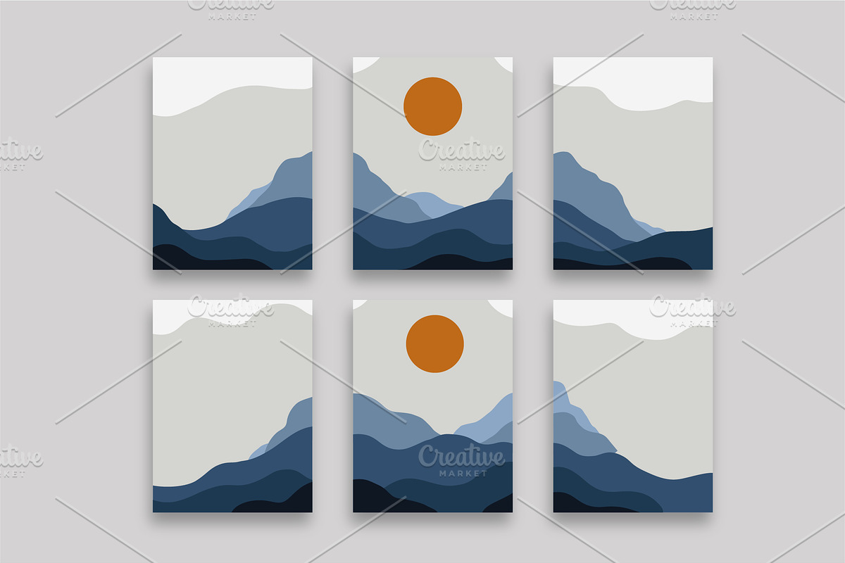 Abstract Art Poster Collection, a Decorative Illustration by Vesvocrea (Photo 11 of 21)