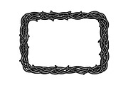 Rustic Rectangle Frame Bundle, an Illustration by Creativeshirt (Thumbnail 9 of 51)
