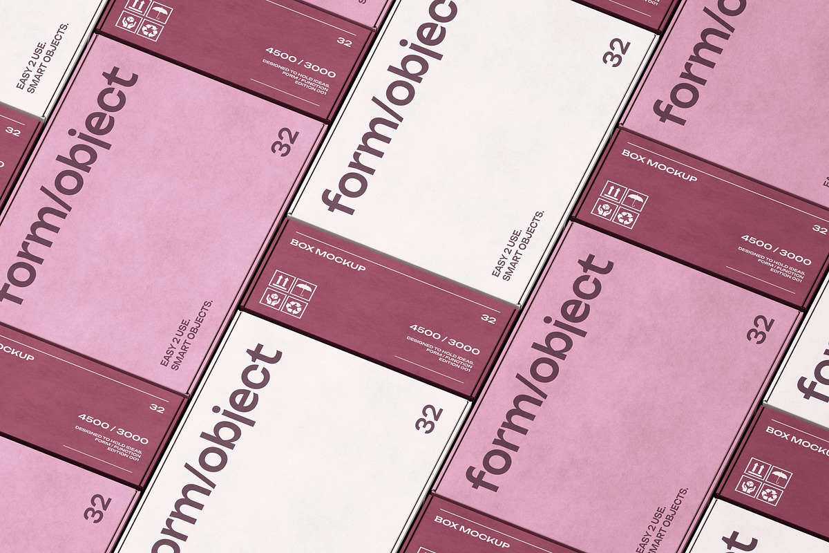 Boxes Layout Mockup, a Packaging Mockup by Design Squad