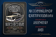 Art Decory Typeface, a Sans Serif Font by alit design (Thumbnail 4 of 17)
