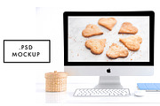 STYLED PHOTO IMAC MOCKUP, a Product Mockup by dagmarauhl (Thumbnail 1 of 3)