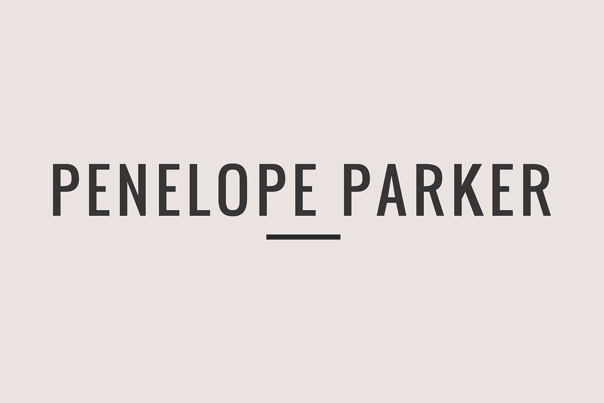 Penelope Premade Logo, a Branding & Logo Template by studiolmh (Photo 2 of 6)