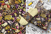 7 School Cartoon Seamless Patterns, a Pattern Graphic by BALABOLKA (Thumbnail 3 of 8)