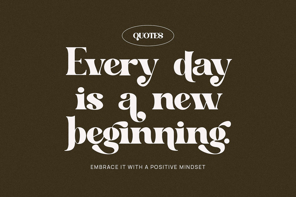 Siren - Ligature Serif, a Serif Font by Luna Shop (Photo 4 of 6)