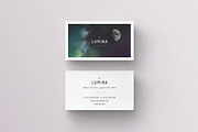 LUMINA Business Card Template, a Business Card Template by 46&2 Collective (Thumbnail 3 of 10)