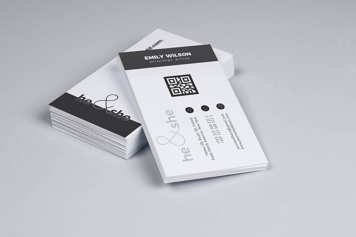 Business Card, a Business Card Template by ZAAS (Photo 2 of 5)
