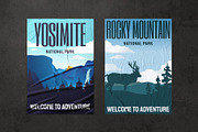 National Park Poster, an Illustration by Skilline Supply Co. (Thumbnail 5 of 10)