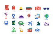Travel Adventure Illustration Set, an Object Illustration by Artnivora.Std (Thumbnail 3 of 3)