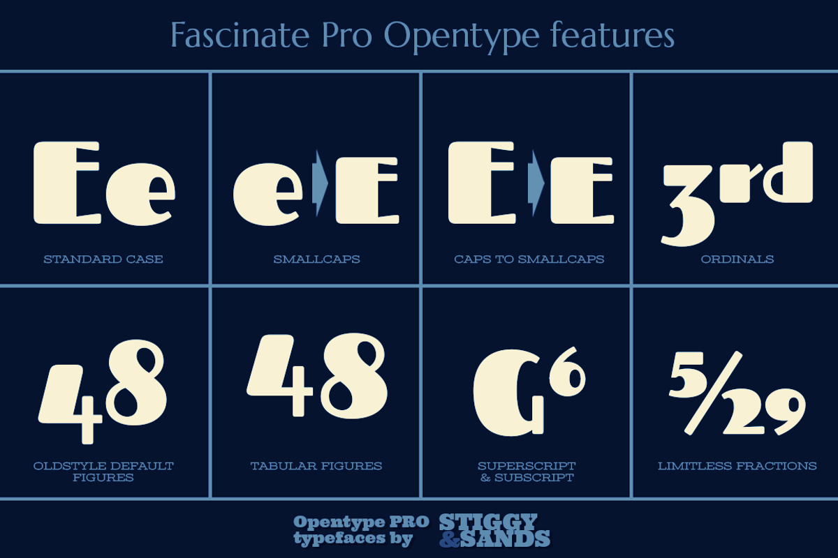 Fascinate Pro Family preview 4