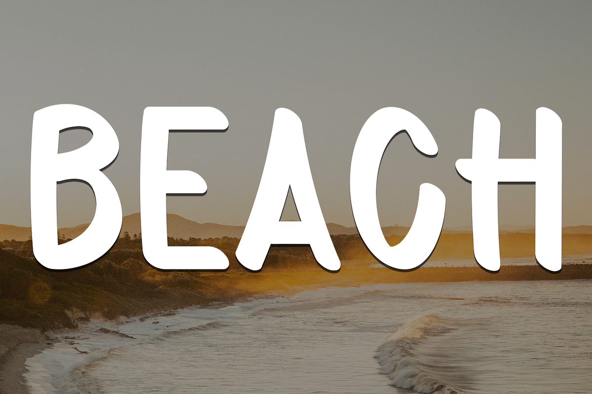 Outdoor, a Script Font by FreshTypeINK (Photo 7 of 7)