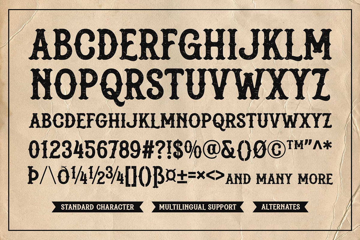 Gashroad - Vintage Style, a Font by Arterfak Project (Photo 13 of 13)