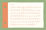 Boltincy Lincolle Notes Handwritten, a Script Font by stylishtype.co (Thumbnail 9 of 20)
