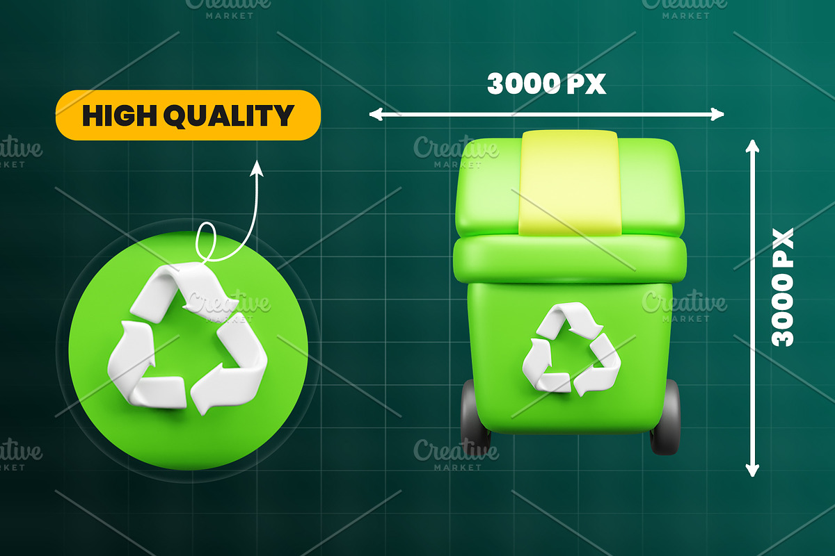 CLEANING and HOUSEKEEPING 3d  Pack, an Object 3D Model by Ui Stock (Photo 6 of 6)