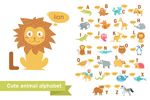 Cute Animal Alphabet