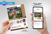 Just Listed Realtor Real Estate, a Flyer Template by antyalias store (Thumbnail 1 of 3)