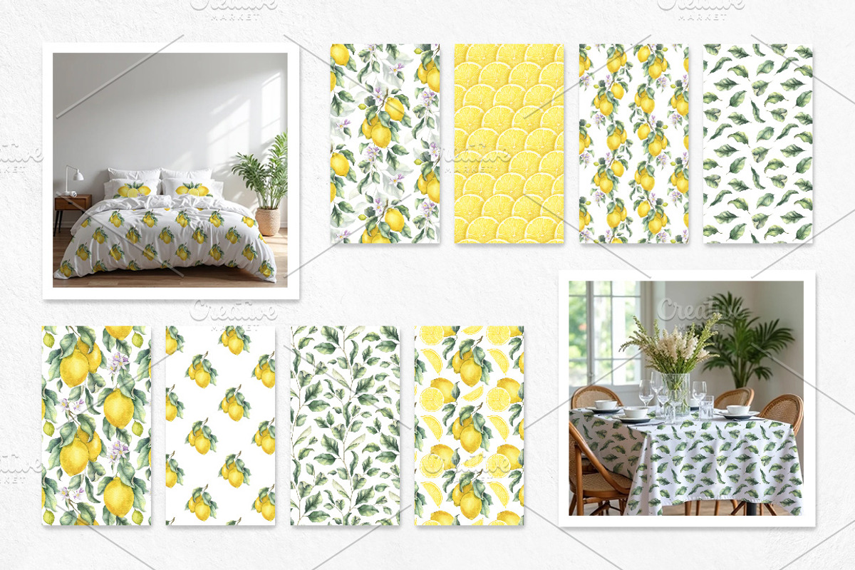 Lemon watercolor illustration, an Illustration by Fedulova Art (Photo 6 of 14)