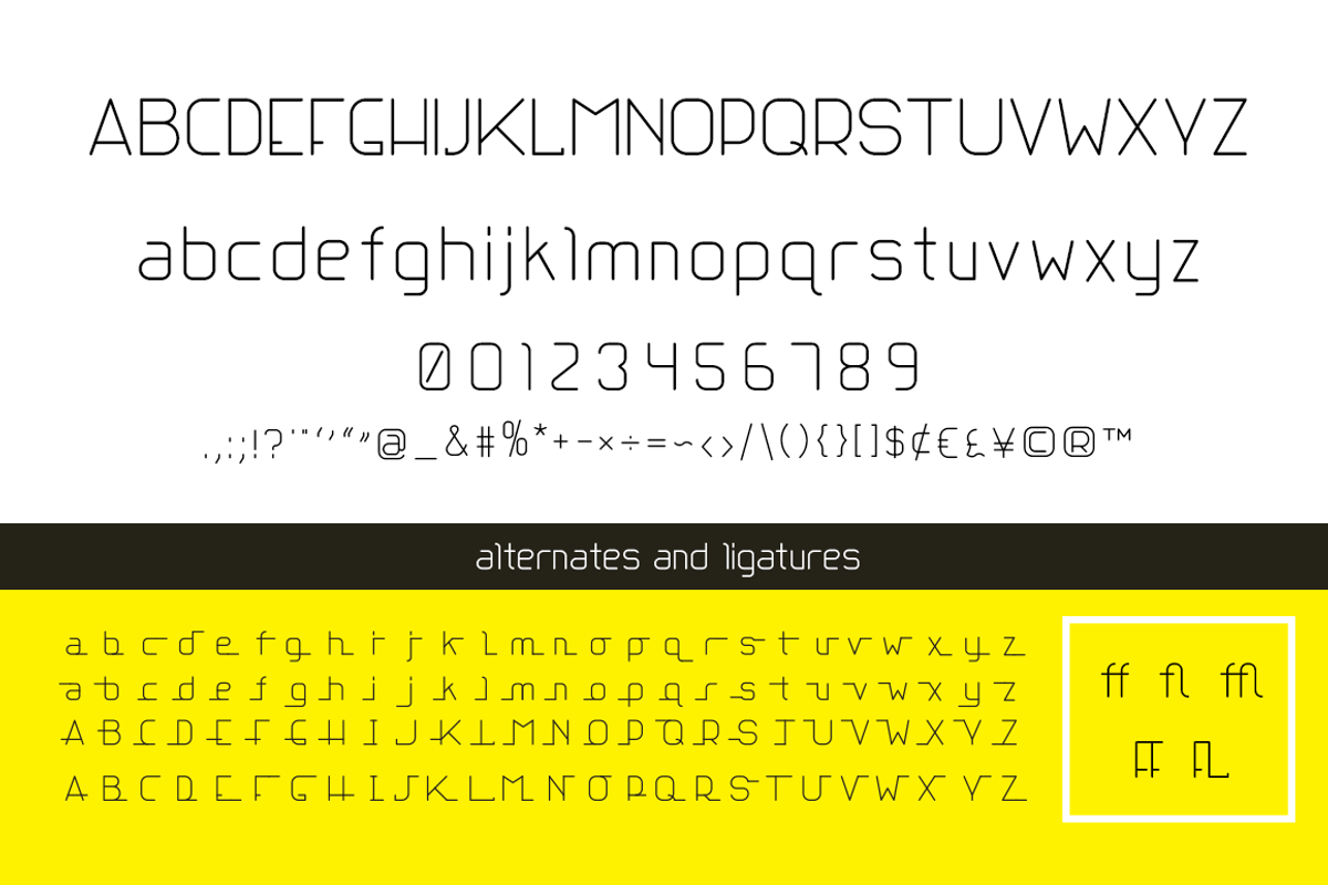 Liner Pro, a Sans Serif Font by wowomnom (Photo 3 of 7)