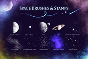 Space Galaxy Procreate Brushes, a Brush Add-On by ArtstudioByKhushbu (Thumbnail 6 of 9)