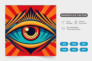Bold, striking contrasts drawing the, a Graphic by SaroStock