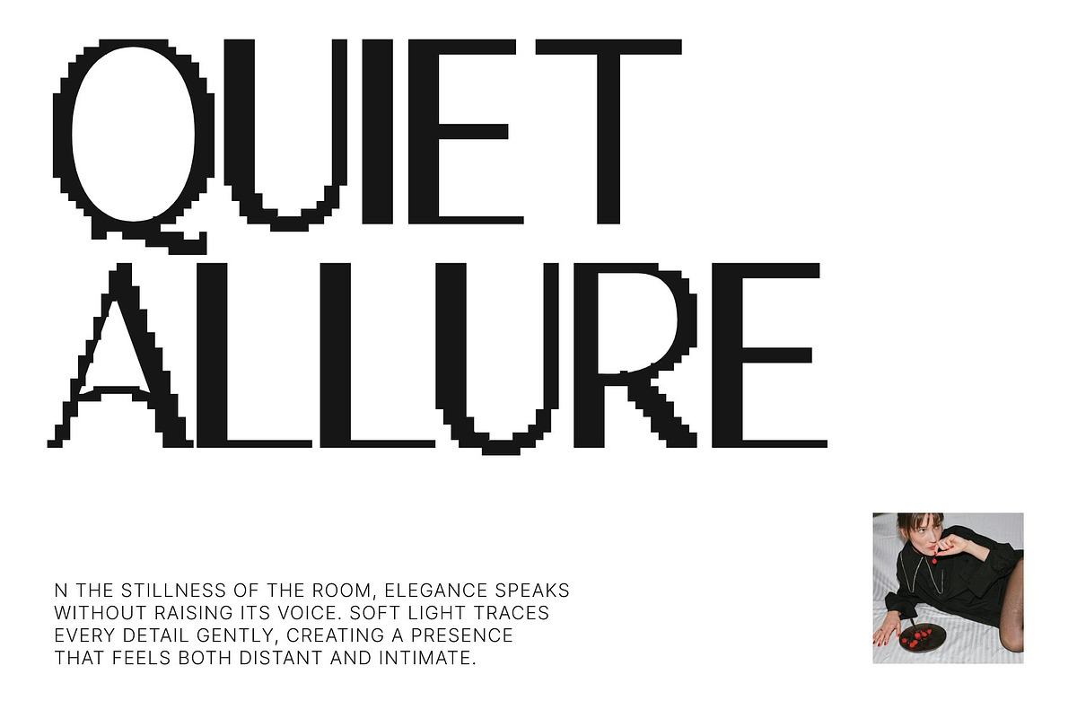 CS Adria Semipixel, a Sans Serif Font by Craft Supply Co. (Photo 6 of 8)