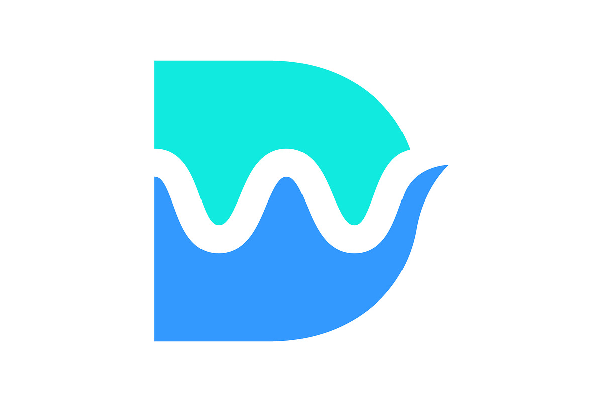 Wave Digital Technology logo design, a Technology Illustration by ...
