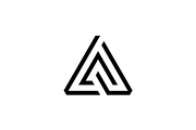 Geometric Letter A Monogram Logo, a Branding & Logo Template by Luxury Logos (Thumbnail 3 of 4)