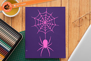 8 Web & Spider Stamp Brushes, a Brush Add-On by vectstudio (Thumbnail 6 of 10)