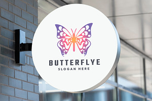 Butterflye Expansion Animal Logo