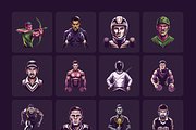 Sports vector Illustration Set, a Sport Illustration by Brickclay (Thumbnail 7 of 9)