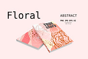 Abstract Floral backgrounds, a Flyer Template by Polanika (Thumbnail 6 of 7)