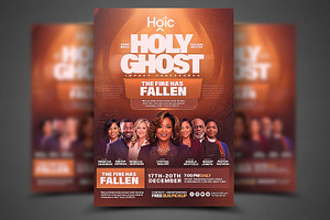 Holy Ghost Conference Church Flyer P