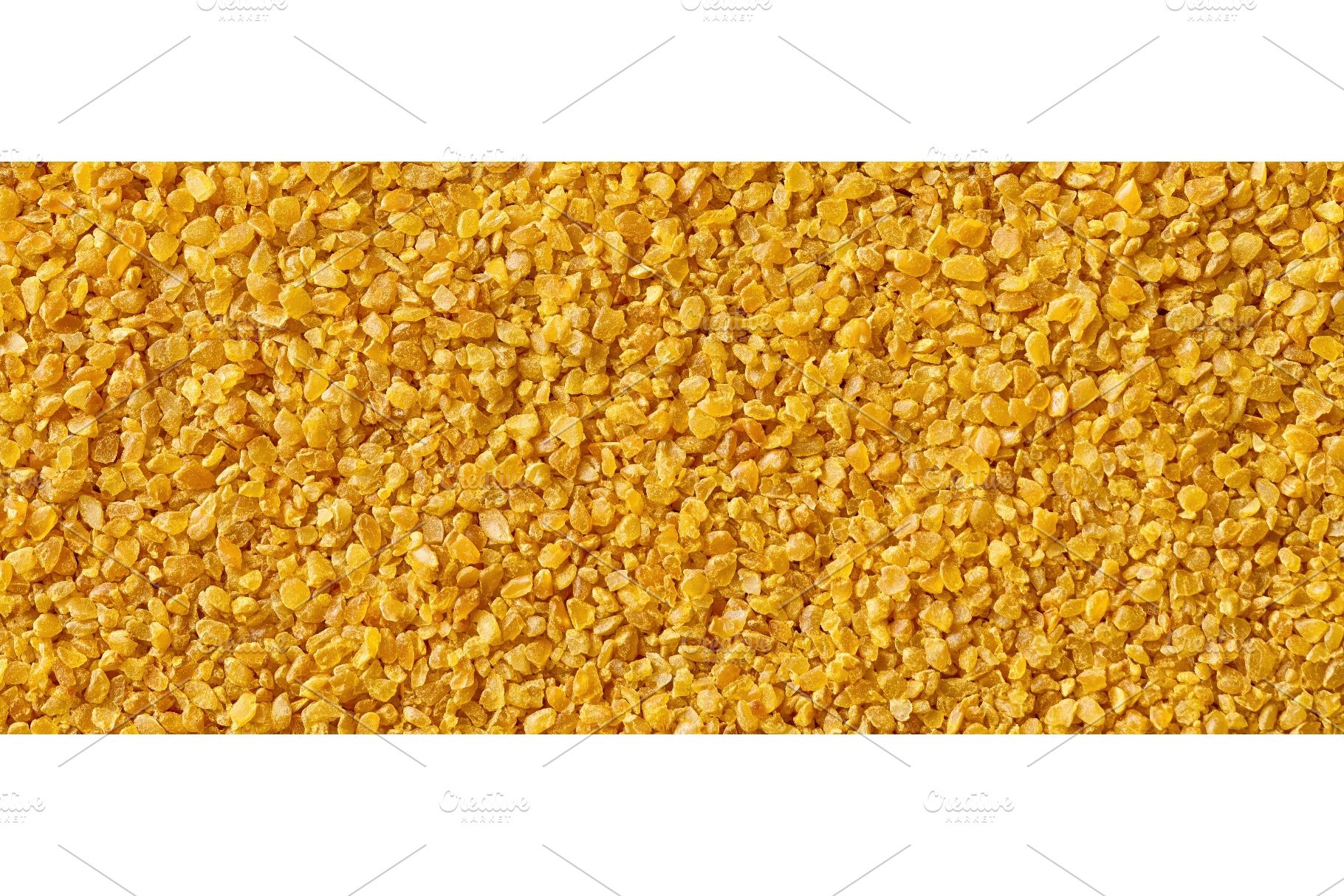 Full Frame Texture of Golden Bulgur, a Food & Drink Photo by piter.goskov