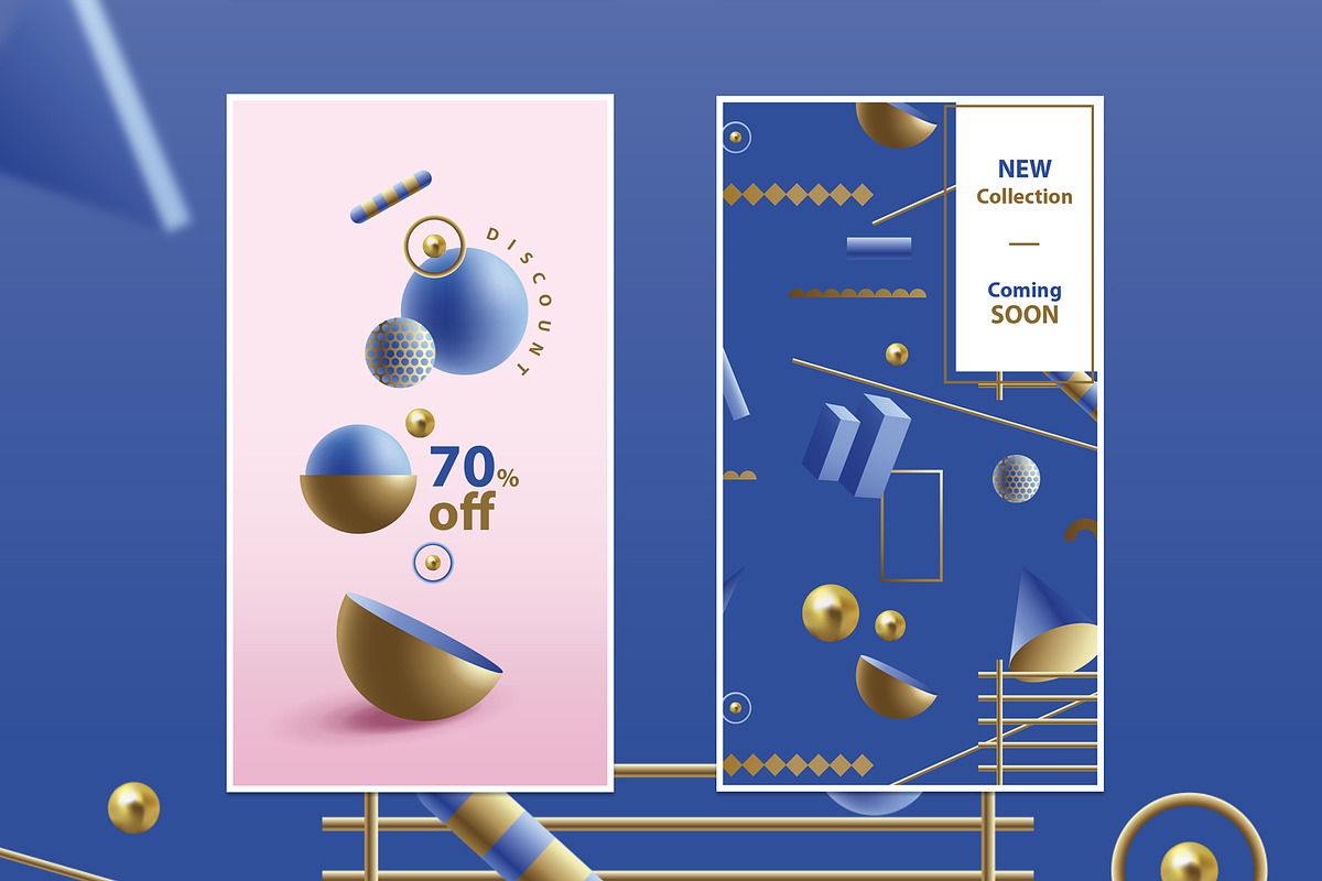 Illusion-Instagram Posts and Stories, a Social Media Template by Polar Vectors (Photo 17 of 20)