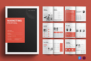 Marketing Proposal Layout Design, a Stationery Template by E-Type (Thumbnail 1 of 8)