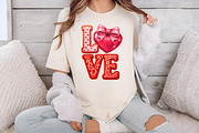 Preppy Coquette Valentine's Day Love, an Illustration by DreamCafeArt (Thumbnail 8 of 8)