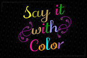 Tofimpelik-Candy & Fruits, a Script Font by glukfonts (Thumbnail 5 of 7)