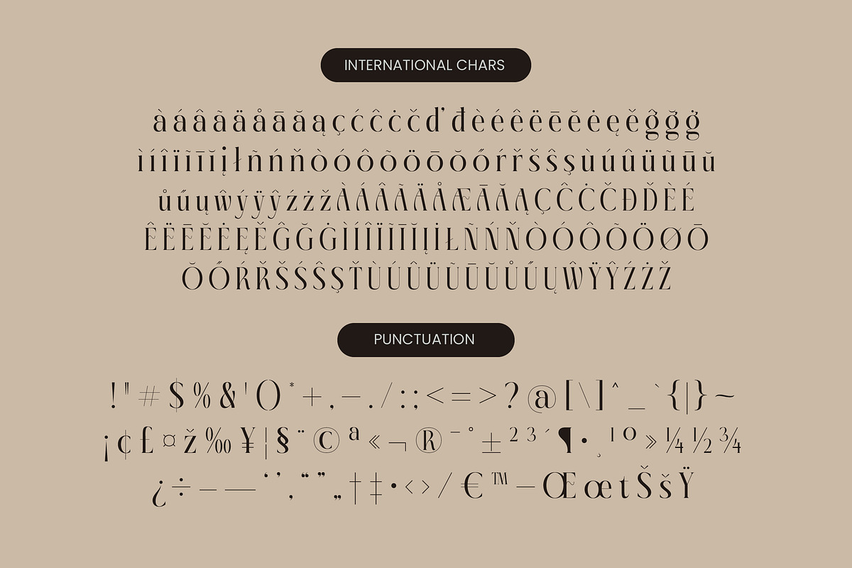 Giftagi Elegant Modern Serif, a Serif Font by timelesstype.co (Photo 18 of 20)
