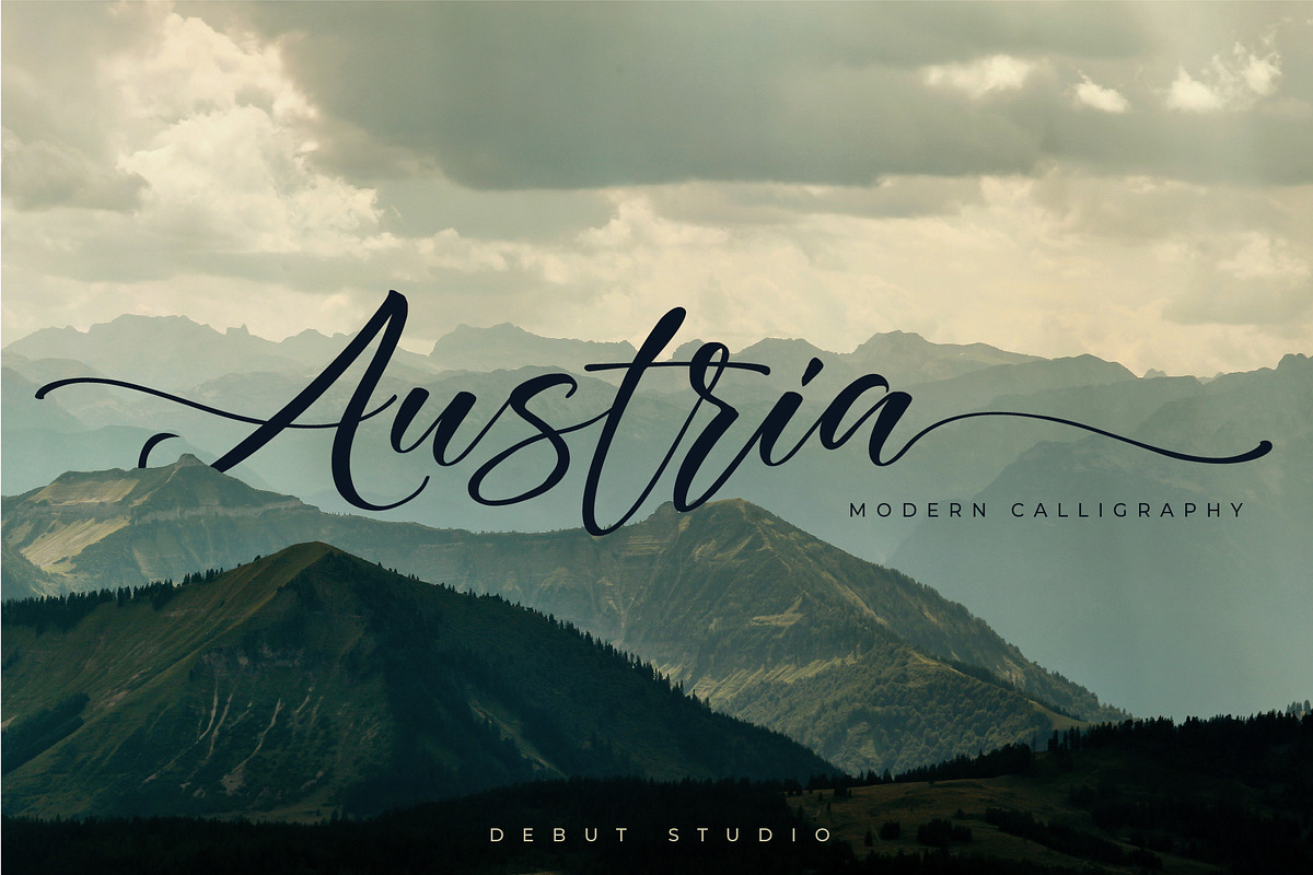 Austria Script (40% Off Summer Sale)