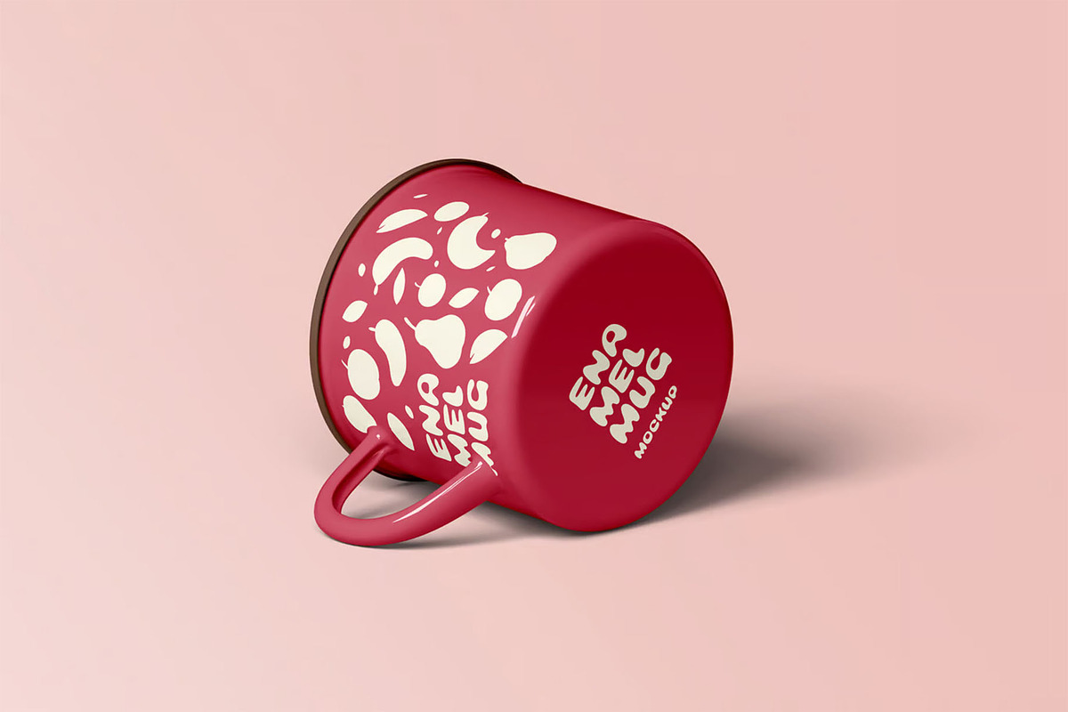 Enamel Mug Mock-up, a Cups & Container Mockup by Se٧enStudio (Photo 13 of 13)
