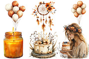 Boho Beige Birthday Sublimation, an Illustration by Designworld (Thumbnail 3 of 5)