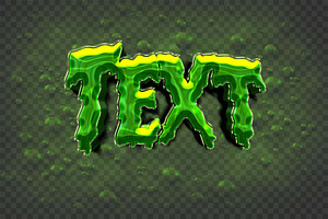 Slime Text Effect