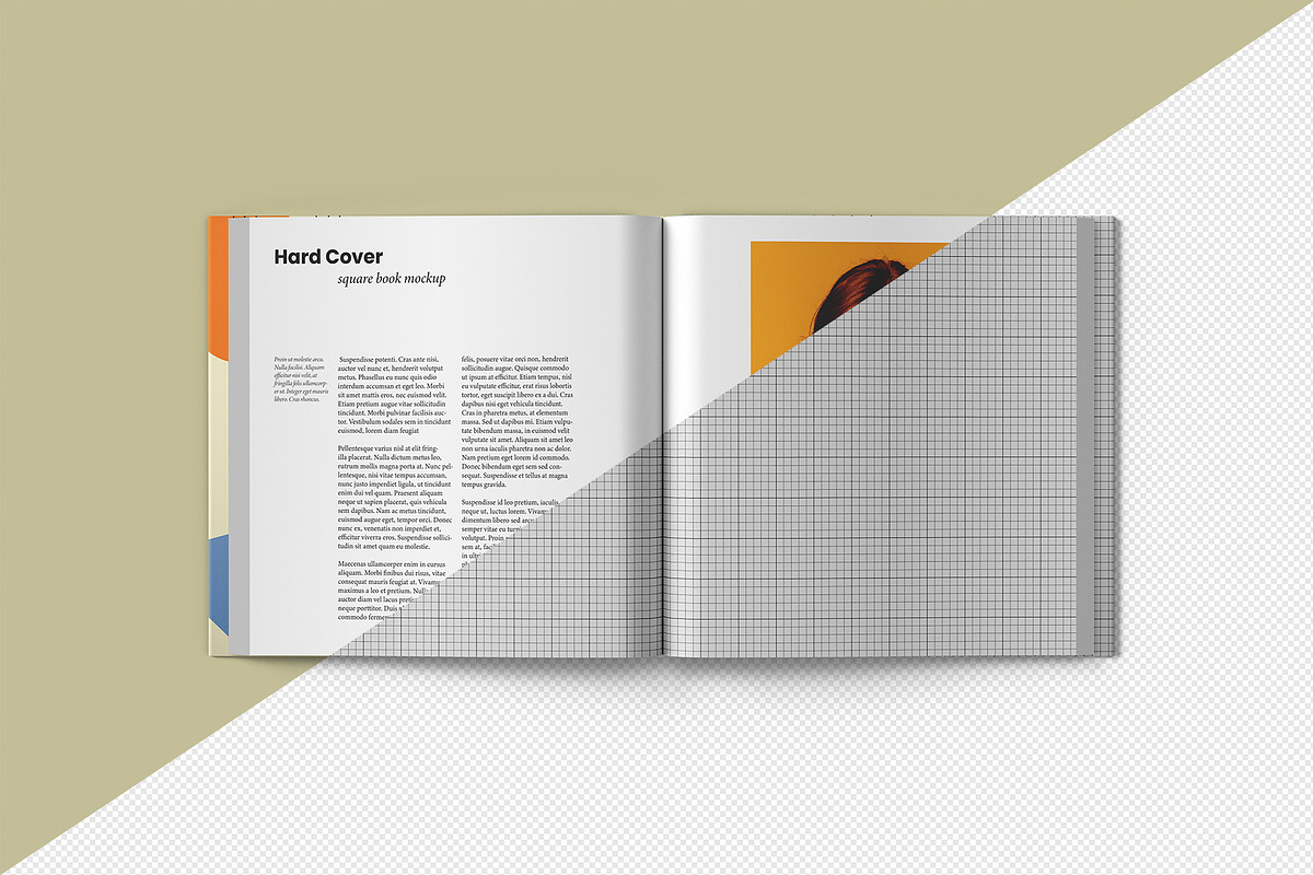 Hardcover Square Book Mockup v2, a Books & Magazine Mockup by Illusiongraphic (Photo 10 of 22)