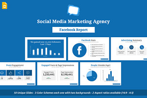 Facebook Report Google Slides