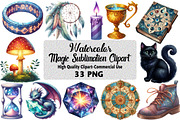 Magic Clipart Bundle Sublimation, an Illustration by Daily.Designs (Thumbnail 1 of 5)