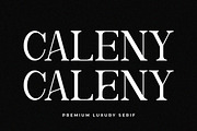 Caleny Luxury Vintage Serif Font, a Serif Font by Artiveko (Thumbnail 1 of 8)