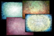 Set of 4 Mystical Backgrounds, a Print Template by Kseniya-Omega (Thumbnail 3 of 3)