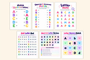 Letter Recognition Activities, a Stationery Template by Shumaya (Thumbnail 3 of 5)